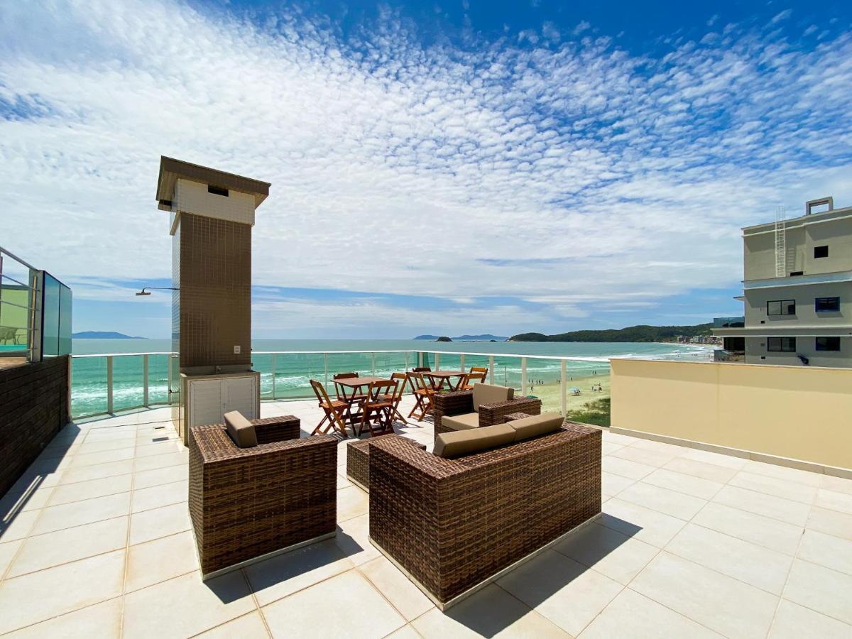 Ferienwohnung Infinito - Cobertura Frente Mar Com Piscina Governador Celso Ramos Exterior foto